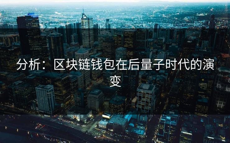 分析：区块链钱包在后量子时代的演变